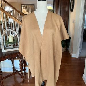 LOFT Tan Shawl Wrap